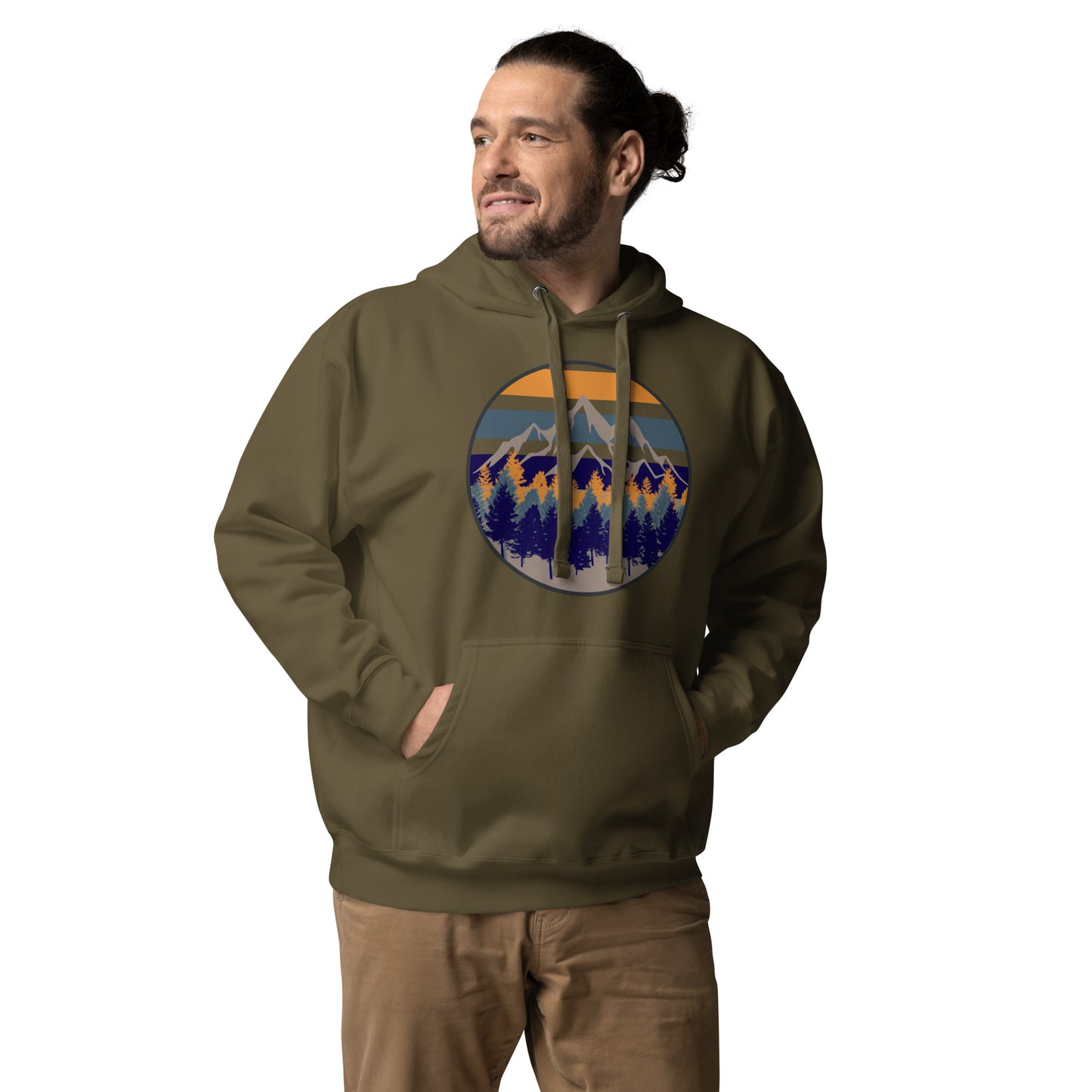 Alpine Mountainscape Sweatshirt