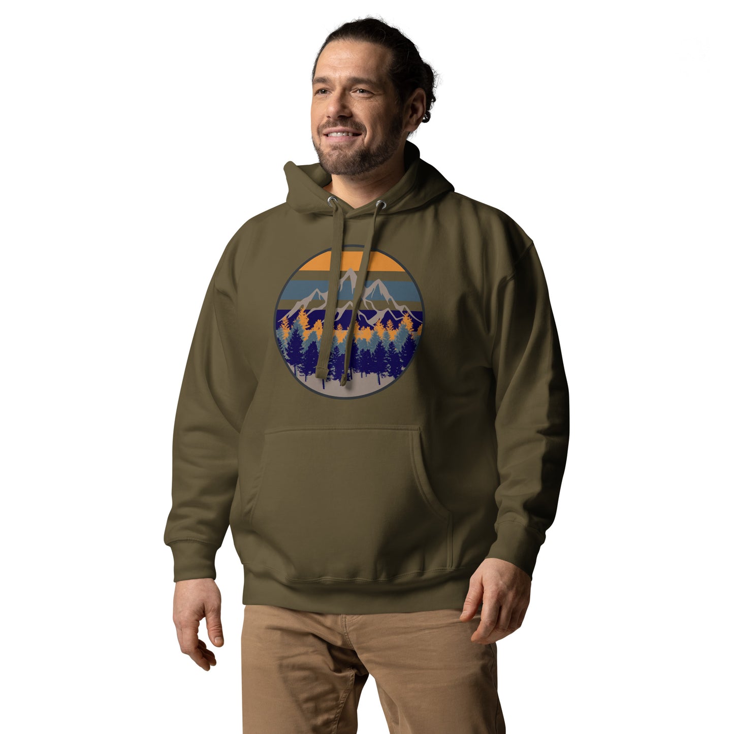 Alpine Mountainscape Sweatshirt