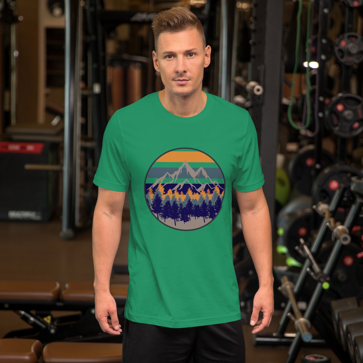 Alpine Mountainscape t-shirt