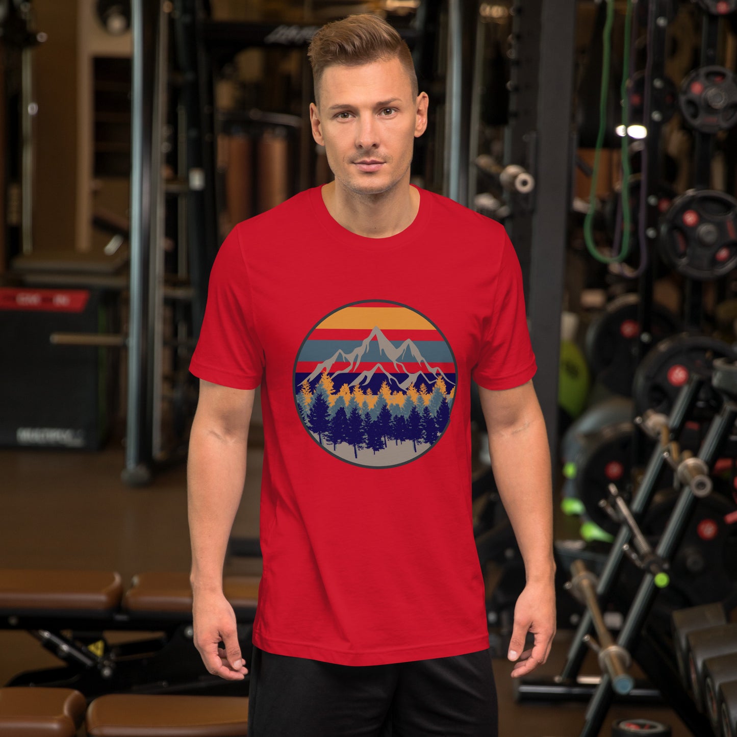 Alpine Mountainscape t-shirt